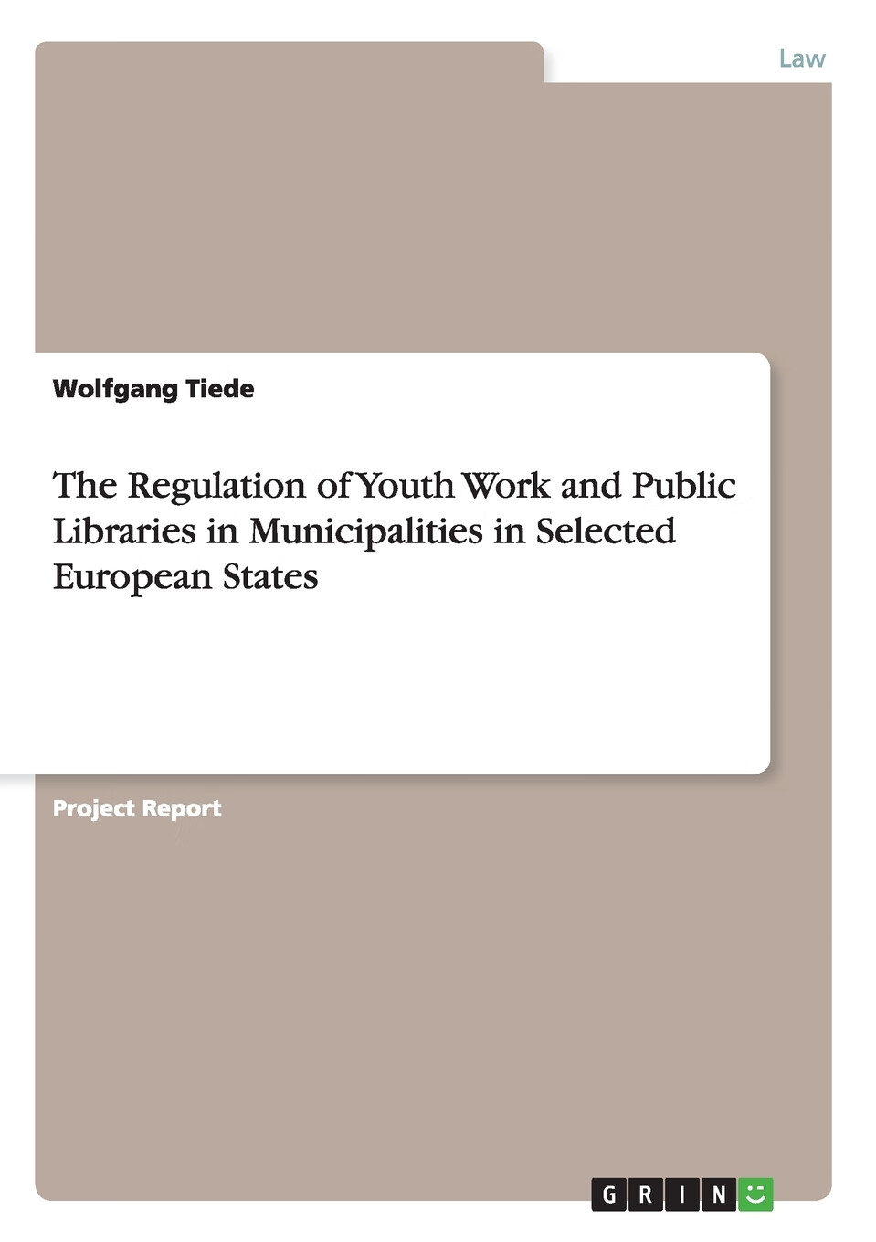 regulation of youth work and public libraries in municipalities