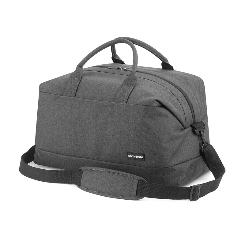新秀丽(samsonite) 行李袋40L 旅行袋运动包旅游包 96Q*18015 灰色 中