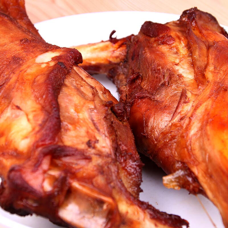 虎钢馋烤羊腿烤羊腿内蒙古手撕烧烤风干羊腿真空包装加热即食