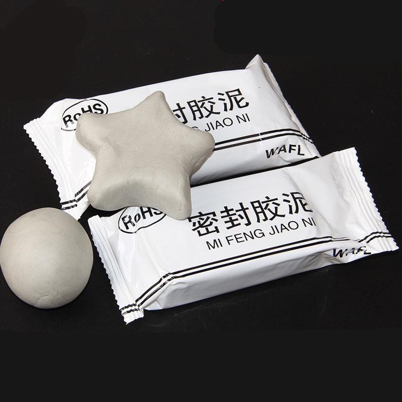 米良品补墙洞密封胶泥空调洞防水下水管道封堵泥马桶填缝胶封堵泥巴 5