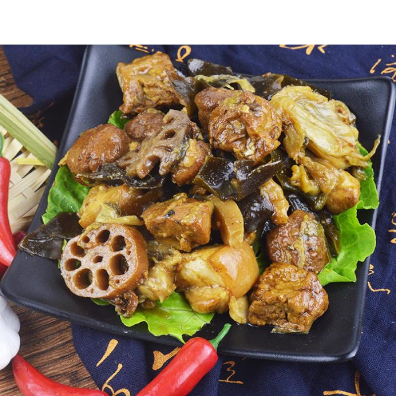 虎钢馋博山酥锅 山东名吃淄博特产正宗博山酥锅350g*2袋700克 即食