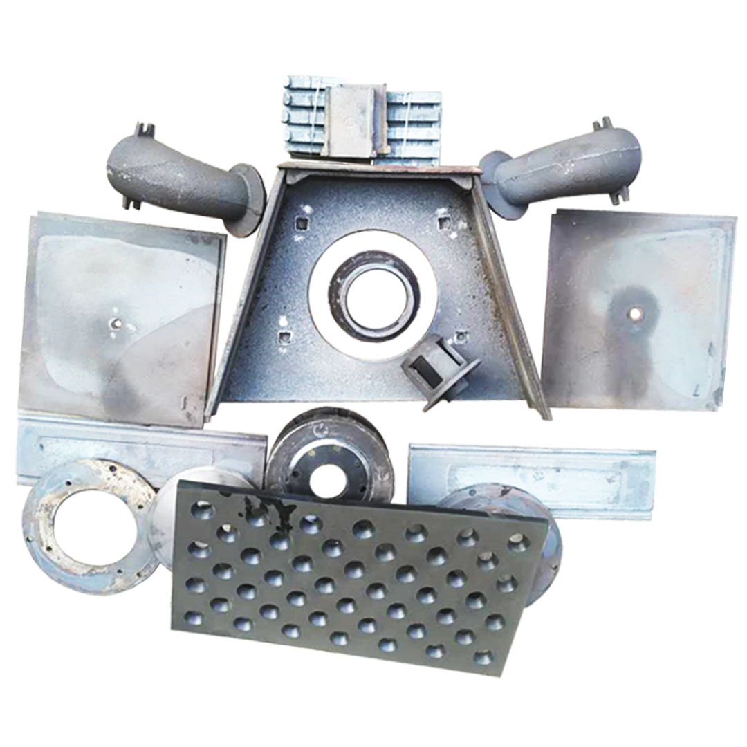 定制抛丸机配件耐磨件叶片顶板侧板端板墙板护板叶轮定向套分适配 各