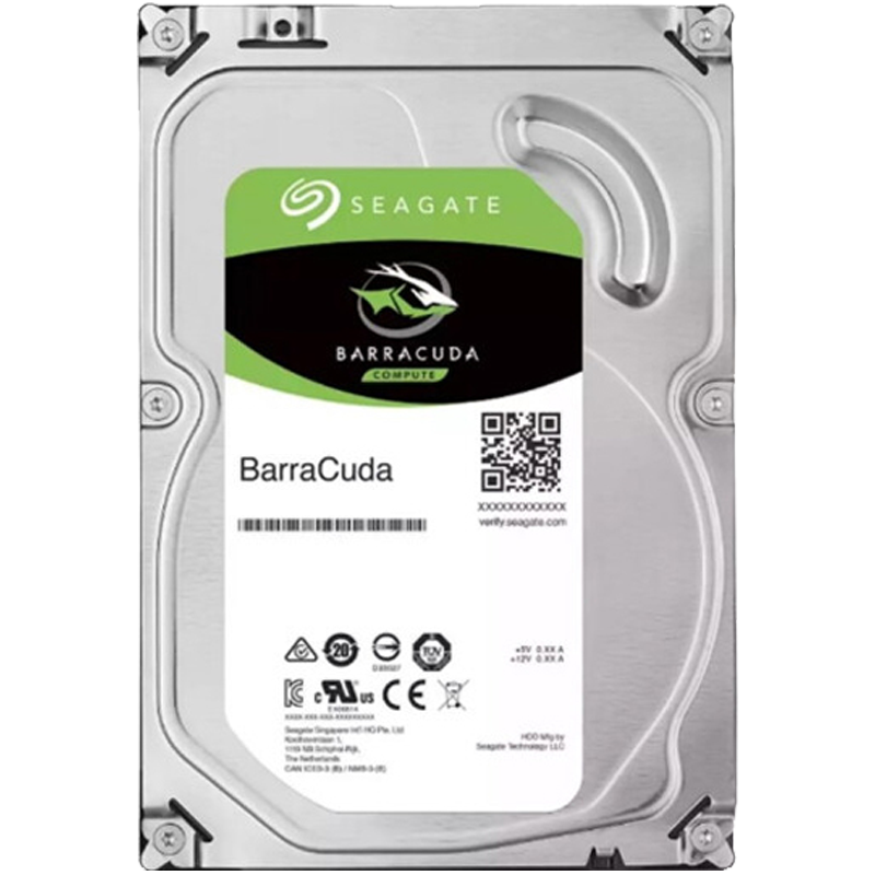 希捷酷鱼硬盘 1T2T6T4T SATA3接口3.5英寸台式机电脑机械硬盘 4TB 酷鱼系列