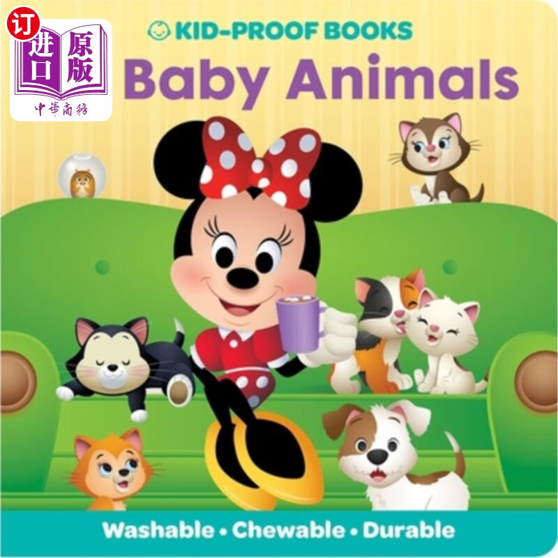 baby: baby animals kid-proof books 迪士尼宝宝:动物宝宝儿童保护