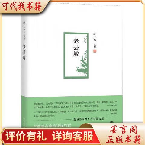 北京十月文艺出版社叶广芩文集07:老县城9787530214466叶广芩