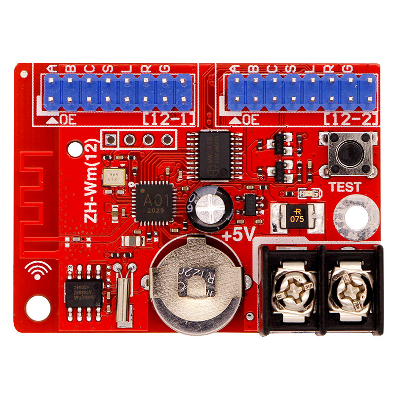 中航控制卡zh-wm(12) 手机无线wifi控制卡改字led显示屏控制器 wm zh