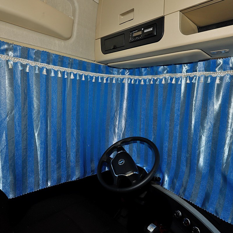 启沅解放j6jh6大货车窗帘j6p德隆新m3000 乘龙h7防晒遮光帘货车用品