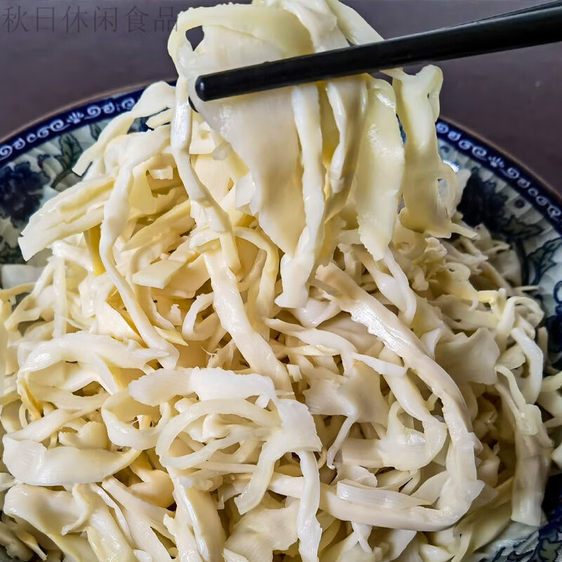 美朝福原味糯米笋湖南特产农家菜嫩笋鲜新笋丝竹笋