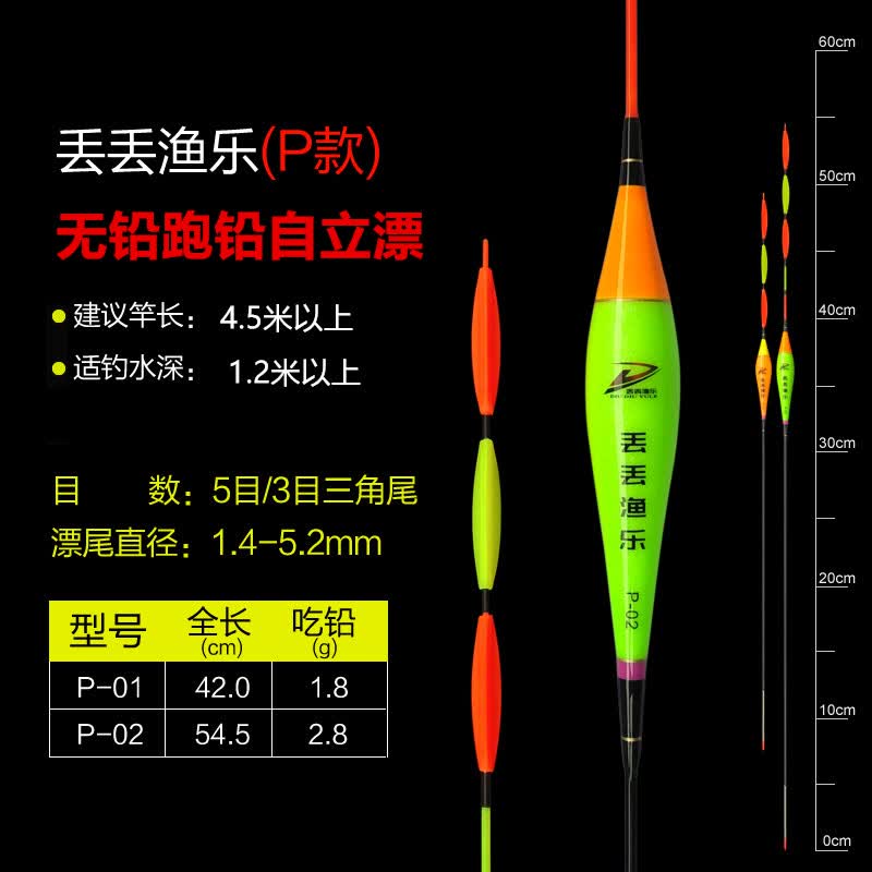 黄金眼丢丢渔乐青鱼草鱼跑铅漂滑铅无铅自立大物电子