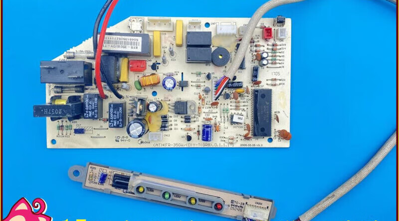 通用配件美的空调KF-35GW/Y-T1主板KFR-35GW/DY-T.D.1.1.1-1 KFR-35GW 接收板