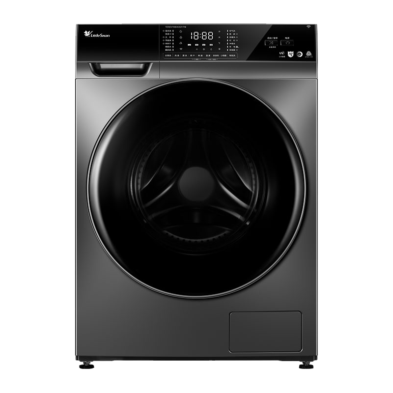 小天鹅（LittleSwan）滚筒洗衣机全自动 10KG 超薄家用滚筒 智能投放变频家电 以旧换新  小天鹅10公斤