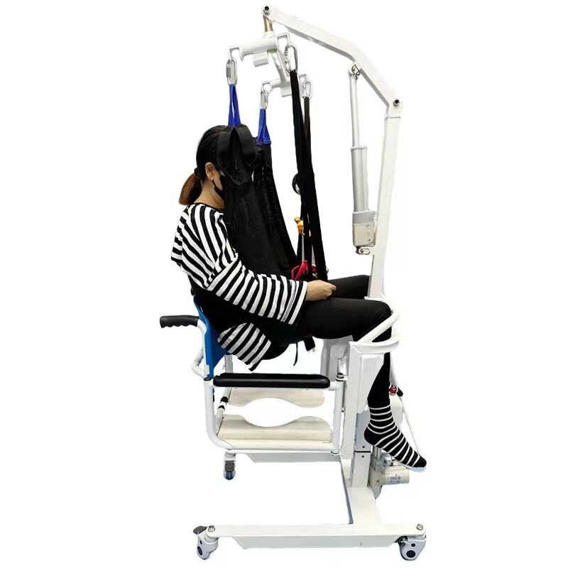 老人移位吊车 多功能电动移位机瘫痪残疾老年人移位器护理病人洗 电动