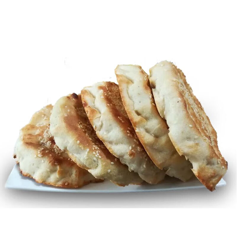 虎钢馋山东河南特产吊炉马蹄大烧饼手工制作高炉酥散装面 10个咸香