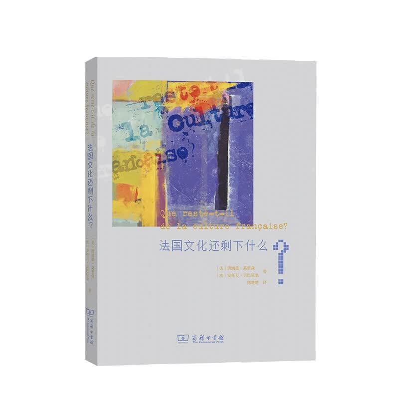 法国文化还剩下什么 唐纳德 莫里森 安托万 贡巴尼翁 著