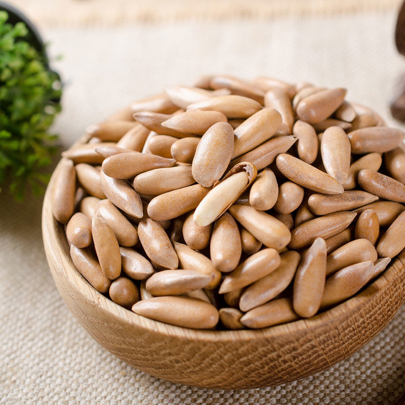 手剥松子 陆哥手剥巴西松子 新货特大颗粒小包装 500g*袋 袋装坚果