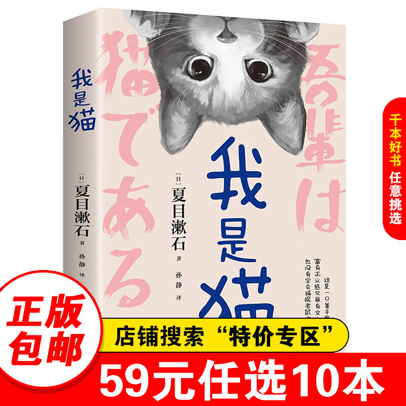 我是猫原著夏目漱石外国长篇小说初中生课外