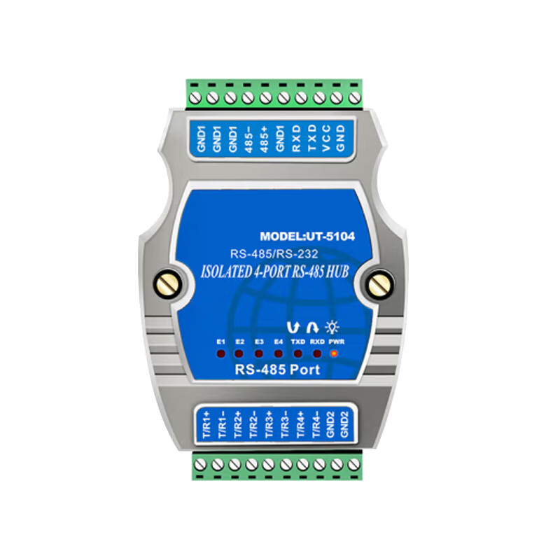 鲁速 485串口集线器高清摄像头串口集线器监控配件