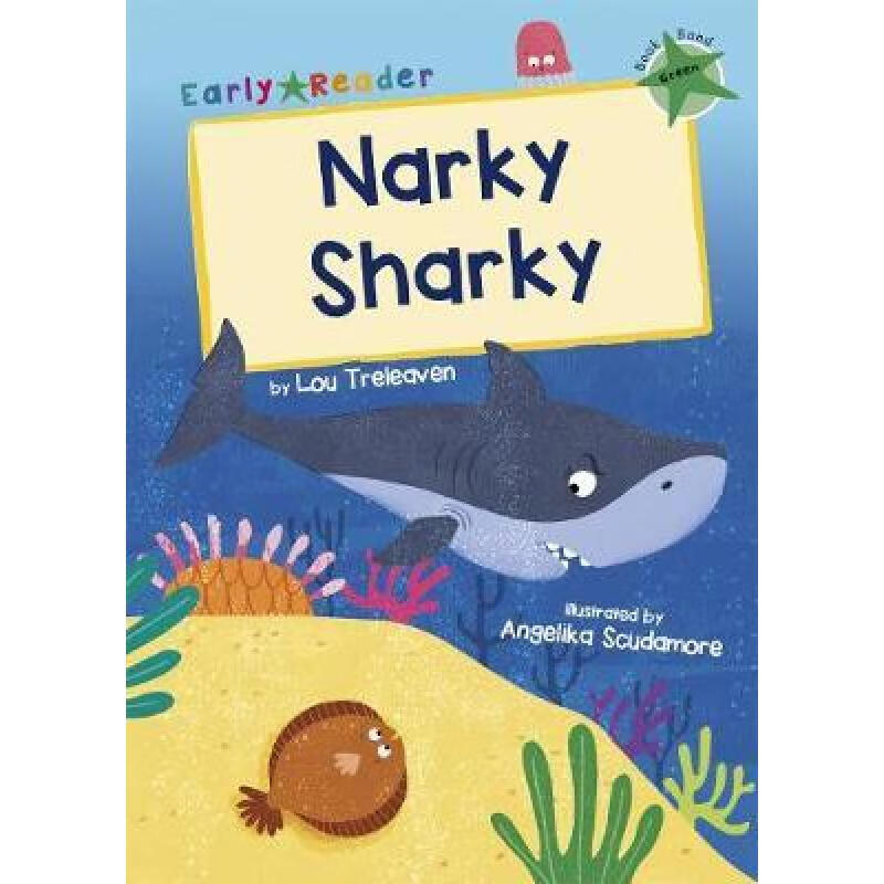 预订 narky sharky: (green early reader)