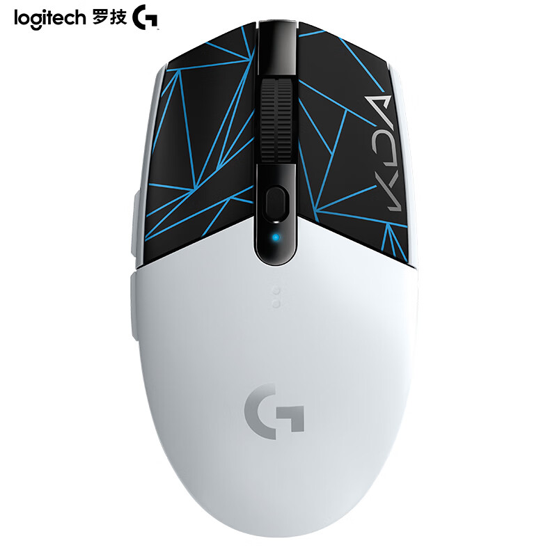 罗技（G）G304英雄联盟KDA女团定制版 LIGHTSPEED无线鼠标 游戏鼠标 轻质便携 鼠标宏 12000DPI
