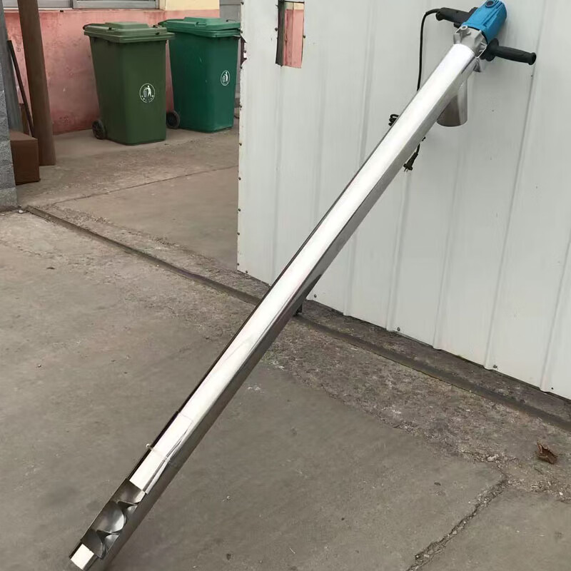 刘不丁吸粮机小型家用抽粮机螺旋输送机全自动装袋上料机手持颗粒吸料