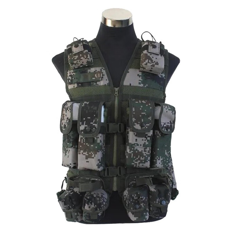 基宇联创 新式战斗携行具丛林数码 新式战术背心训练 网眼 轻便透气