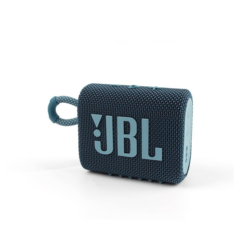 JBL GO3 音乐金砖三代音箱 蓝牙户外便携音响 升级版迷你低音炮小音响 IP67防水防尘  GO3代蓝色