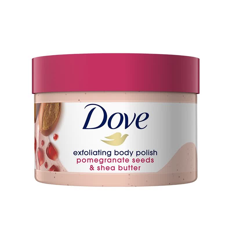 多芬（Dove) 石榴籽乳木果身体磨砂膏298g 深层清洁 去角质 焕肤保湿 怎么看?