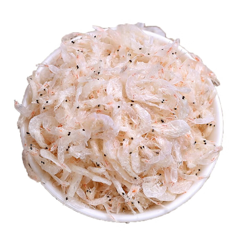 良时海 水晶虾皮500g 虾干 虾类 国产海产干货 调味食材 实惠装 大包装 家庭装