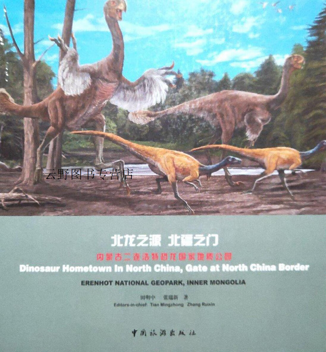 北龙之源 北疆之门  内蒙古二连浩特恐龙国家地质公园,田明中,张瑞新