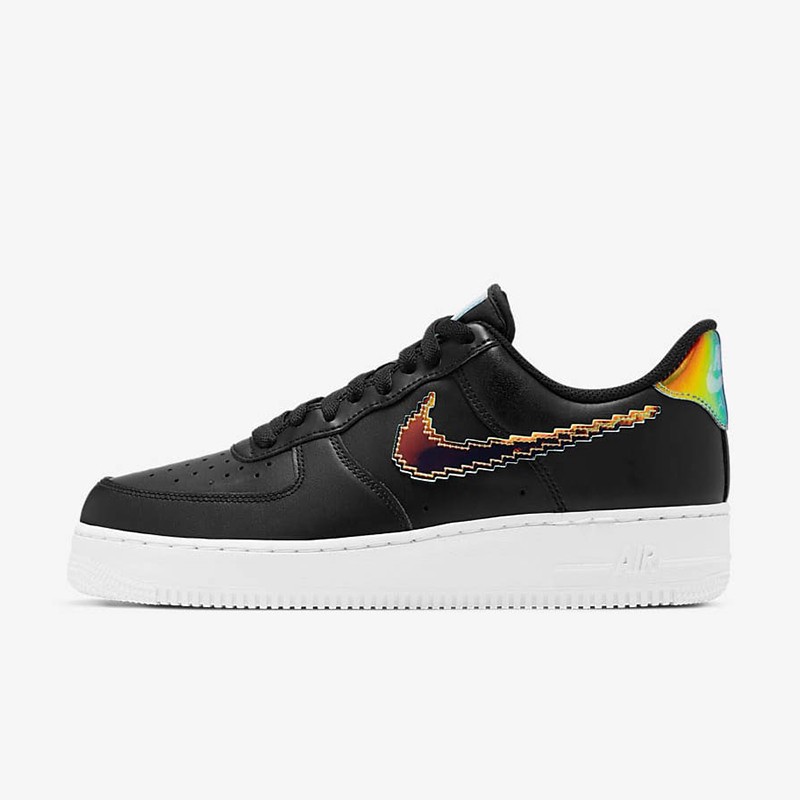 耐克 nike air force空军一号af1炫彩镭射电玩男子低帮休闲板鞋 cv