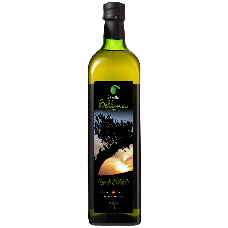 蓓琳娜（BELLINA）1000ml 特级初榨橄榄油 西班牙原装原瓶进口 105.3元（合52.65元/件）