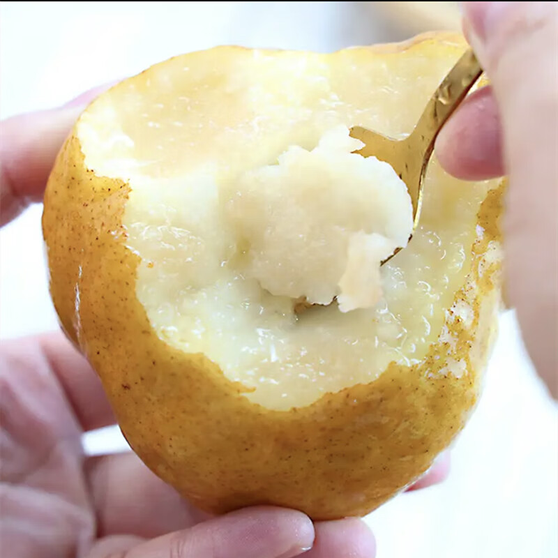 佑嘉木山东烟台吃软不吃硬丑梨老婆梨太婆蜜梨软糯香甜 净重4.5斤普通装