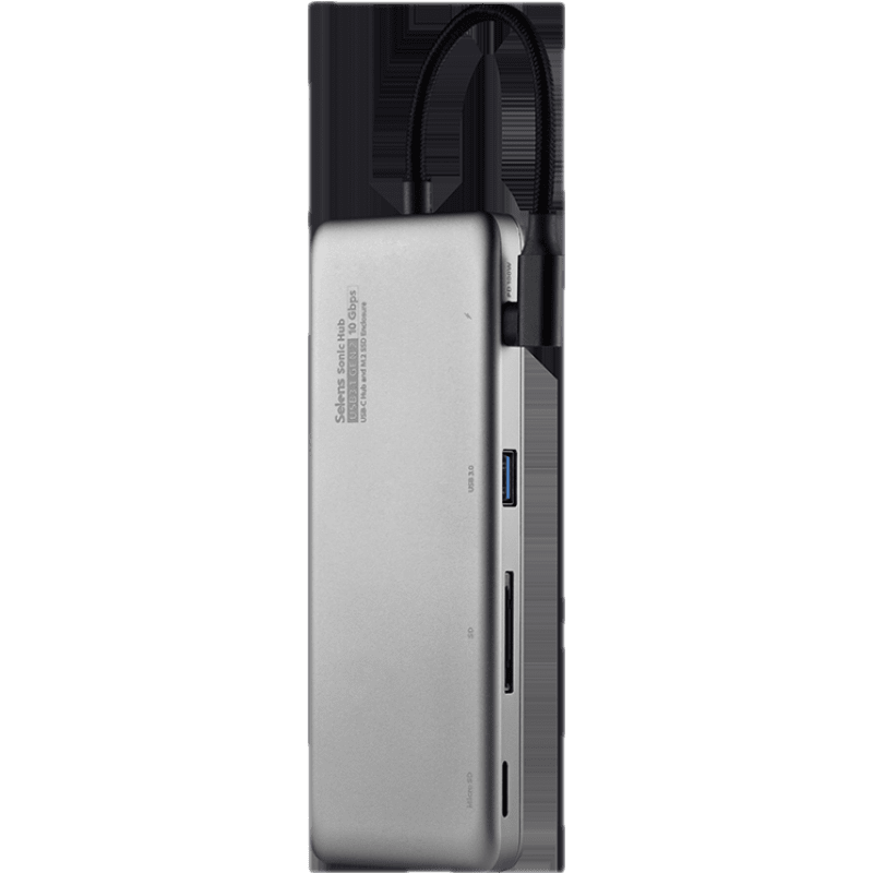 Selens/喜乐仕Type-C拓展坞高速读卡器移动固态硬盘USB相机内存卡通用手机电脑二合一转接头 TYPE-C拓展坞高速读卡器