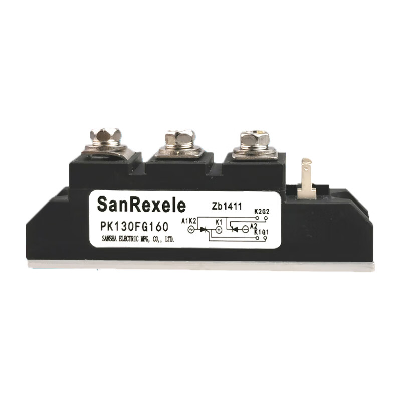 三社可控硅模块pk55fg160 pk55fg120  pk55f-160晶闸管模块sanrex