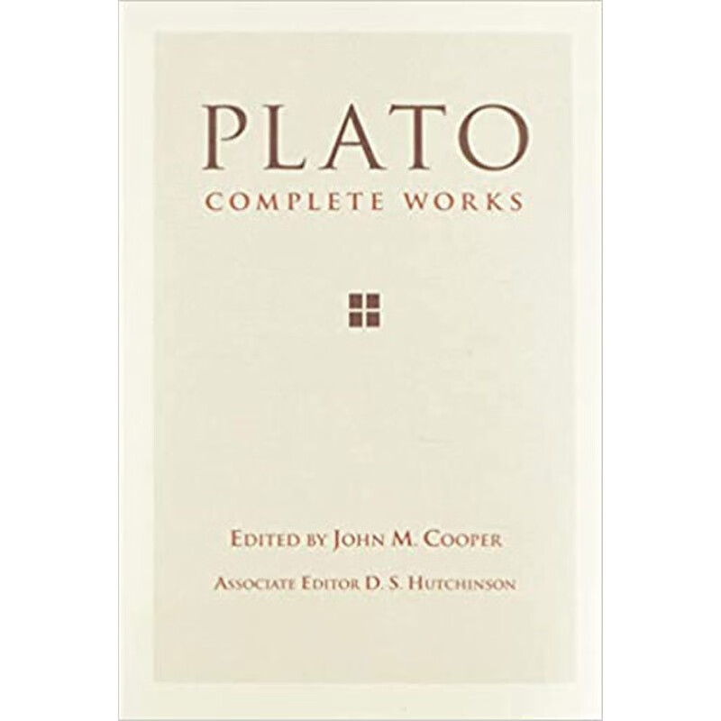 预订 柏拉图全集 Plato: Complete Works