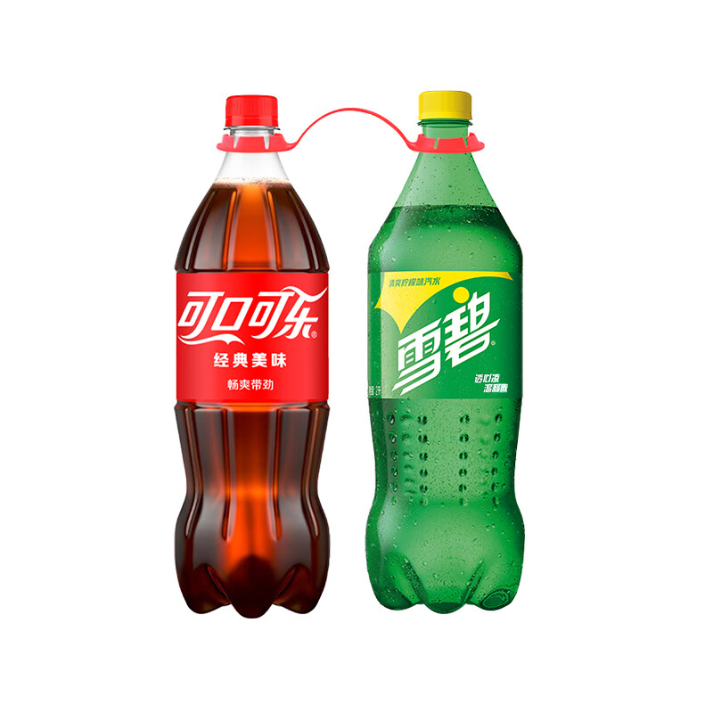 可口可乐公司出品 2l可口可乐 2l雪碧*3提 大瓶装 家庭聚会 过年聚餐