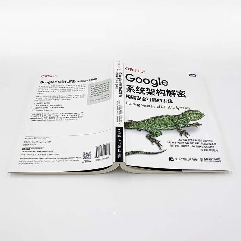 Google系统架构解密:构建安全可靠的系统(图灵出品)详情图
