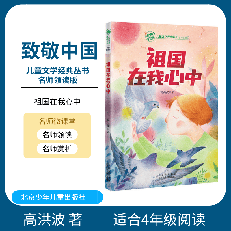 致敬中国 祖国在我心中 高洪波 北京少年儿童出版社