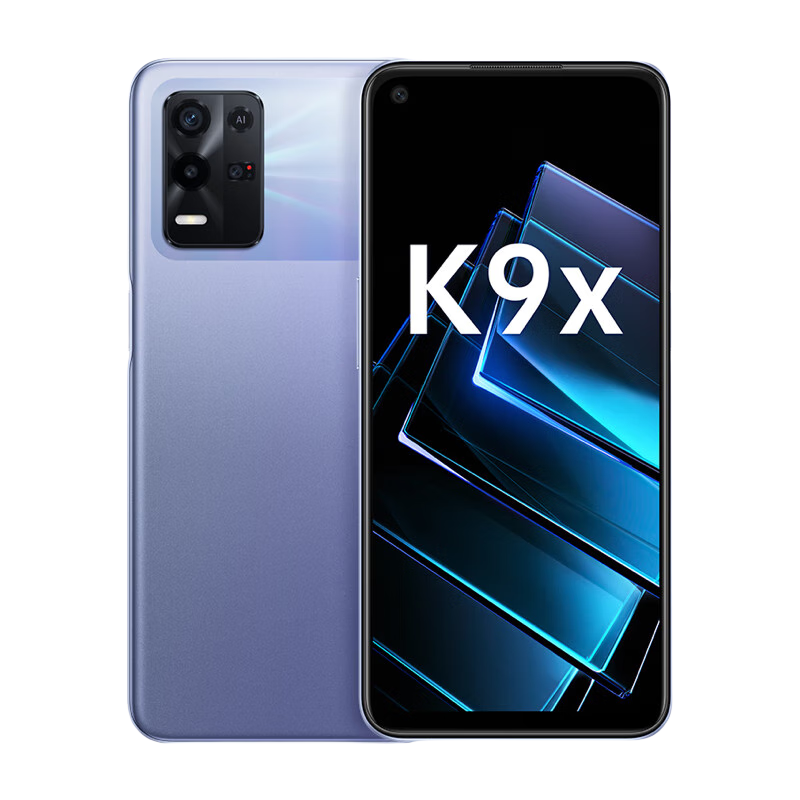 OPPO K9x 5G手机 8GB+256GB 银紫超梦