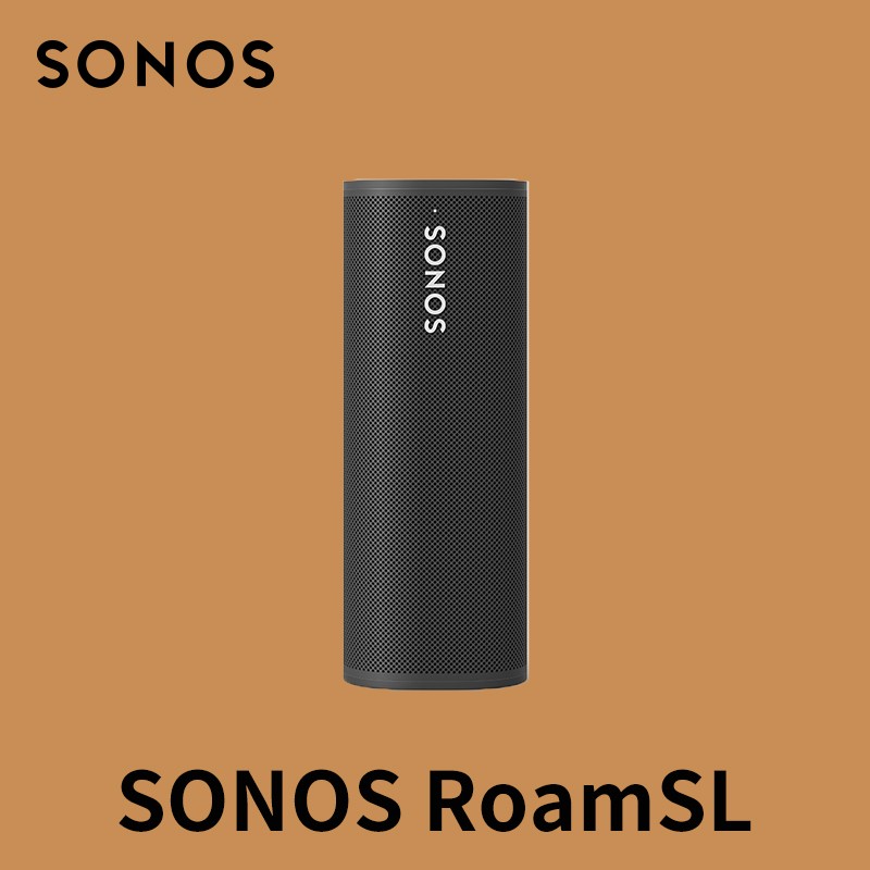 SONOS Roam SL 便携式音响户外蓝牙音响 WiFi无线智能音响迷你桌面音响 单只-黑色