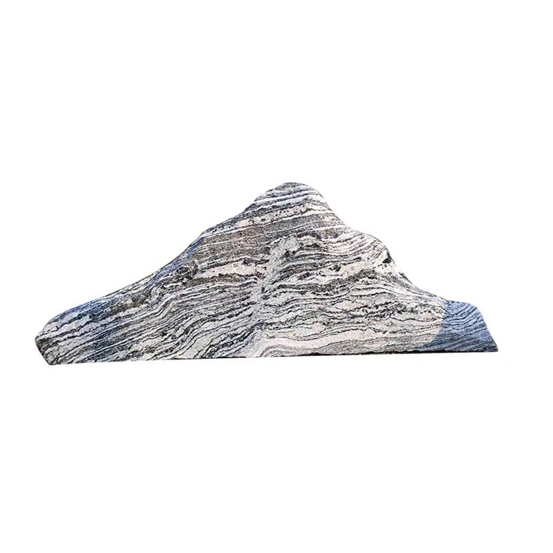 泰禧阁 雪浪石切片组合泰山石切片造景假山石枯山景观石自然石庭院