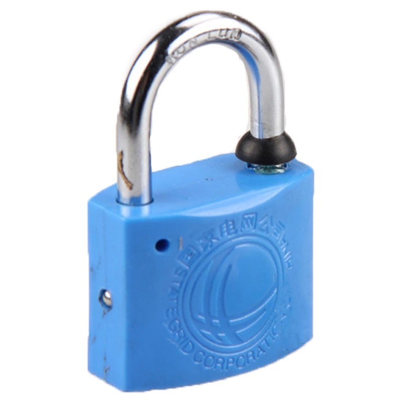 何老师 HLS-1167 电力表箱锁 昆仑KL挂锁梅花塑钢锁通开通用钥匙 物业小区户外防水 
