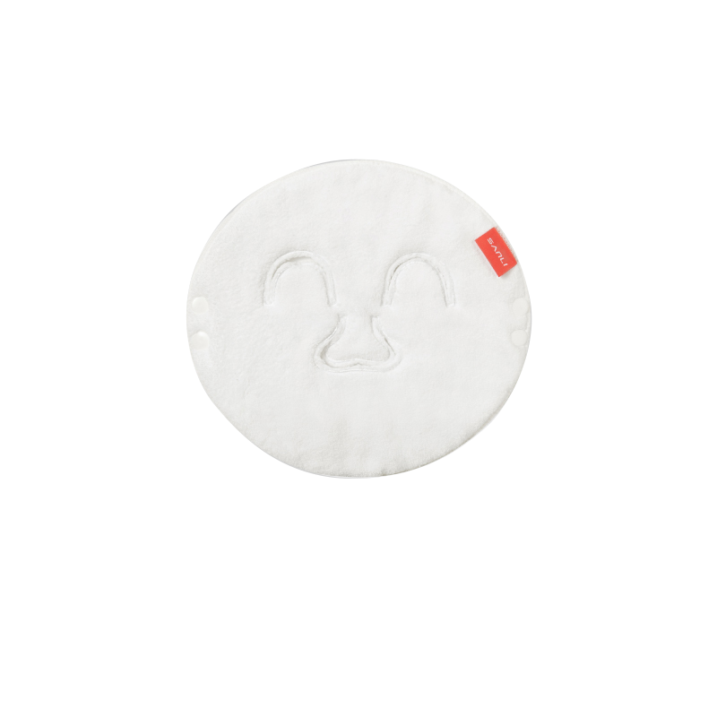 三利热敷毛巾三孔冷敷脸巾面膜罩热敷冰敷吸水柔软美容面巾运动