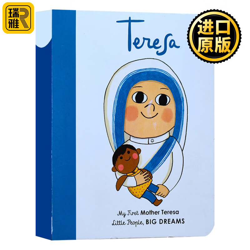 进口原版 mother teresa: my first mother teresa小人物大梦想纸板书