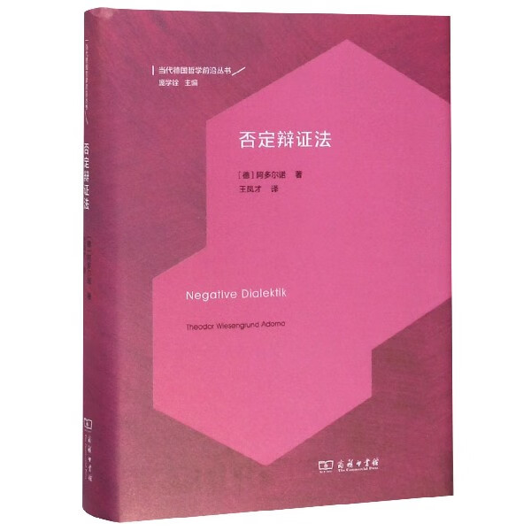 否定辩证法(精)/当代德国哲学前沿丛书