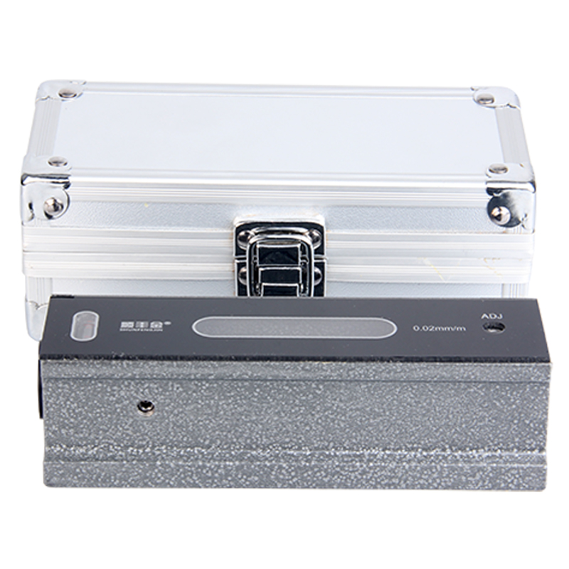 02mm测量机械钳工水平尺 金条式水平仪100mm0.02