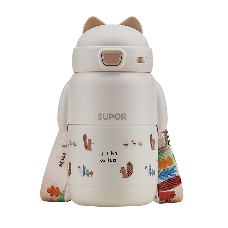 ���ڲ������ղ�����SUPOR����ͯ���±�ˮ��ˮ��Сѧ����ѧ��ѧ316L���ܱ� Ҭ�̰�KCV50CM20 101.15Ԫ