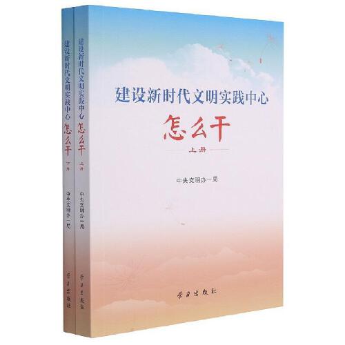 建设新时代文明实践中心怎么干（上下册）