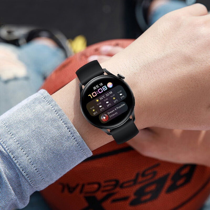 华为(huawei)watch3运动智能手表3pro蓝牙esim独立通电话男女士款商务