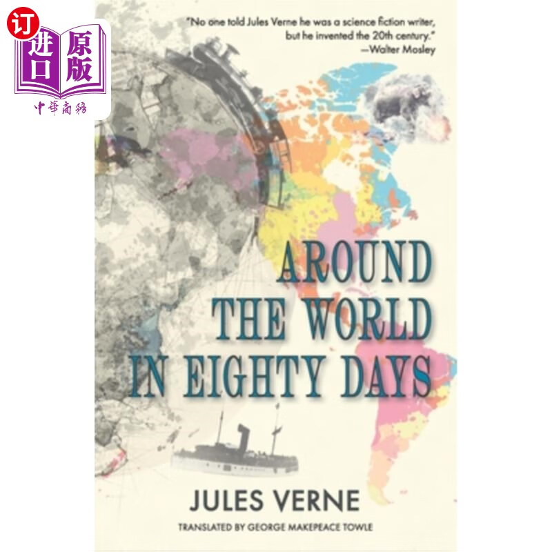 海外直订around the world in eighty days (warbler classics) 八十